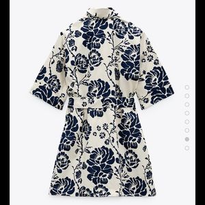 Floral print dress from Zara